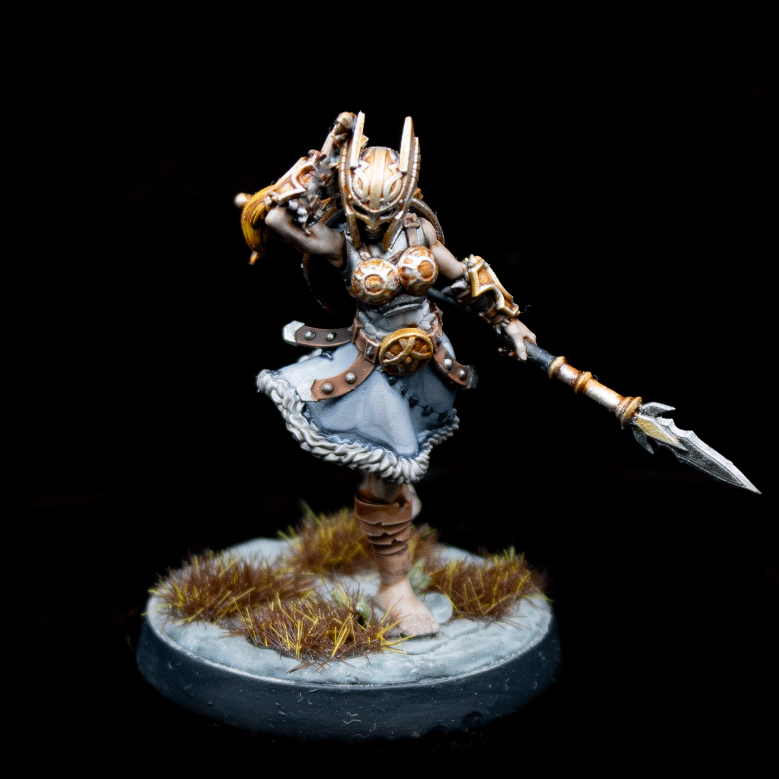 Dungeon & Dragons Kingdom Death 28mm Painted Human Female Fighter Warrior Hero