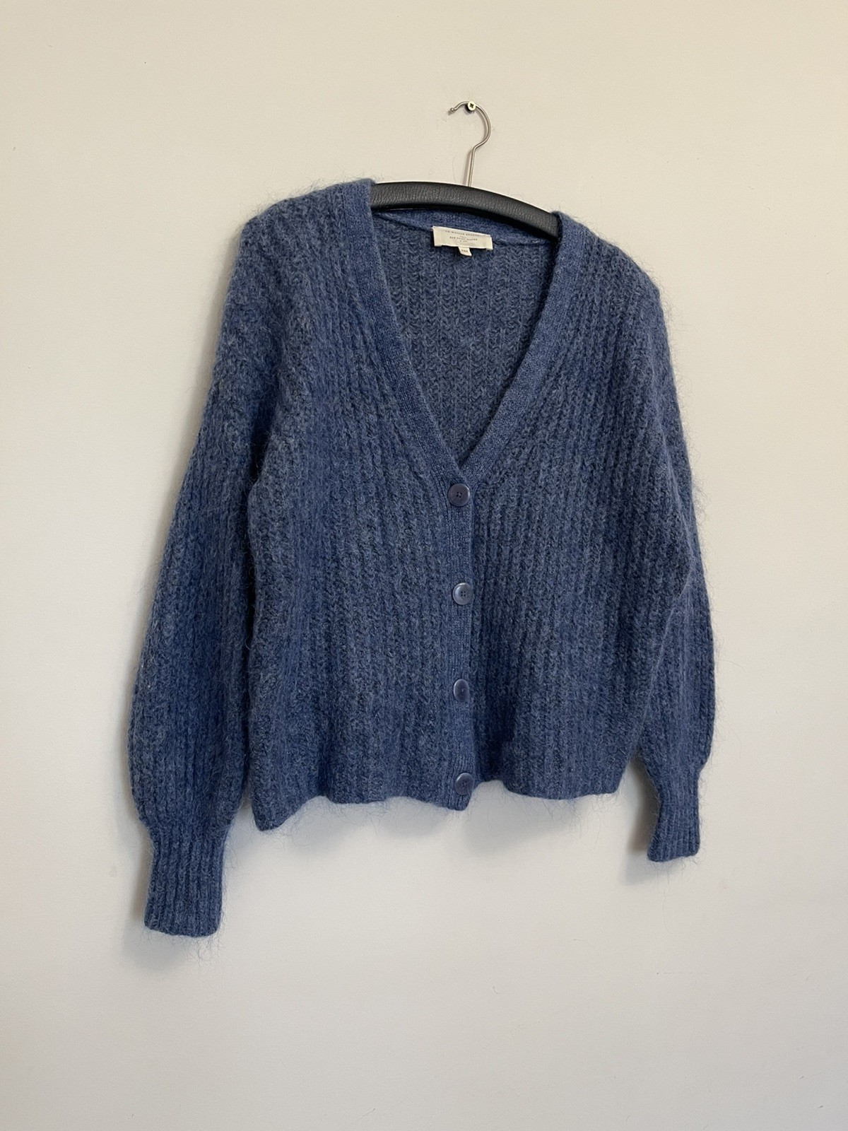 Sezane Kid Mohair Achille Cardigan sz XXS