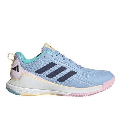 adidas Novaflight 2 Volleyball  Womens Blue Sneakers Athletic Shoes JQ3601