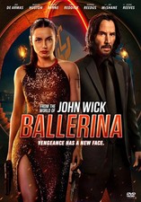 New DVD From the World of John Wick Ballerina 2025 Region Free Blueray English