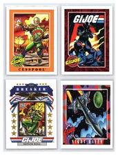 1991 GI Joe Series 1 Single Trading Cards U-pick complete your set Hasbro Impel
