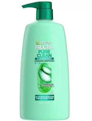 Garnier Fructis Pure Clean Purifying Shampoo For All Hair Types, 33.8 fl oz
