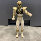 1995 Saban Power Ranger White Figurine Action Figure TCFFC Toy 90s Vintage Toy