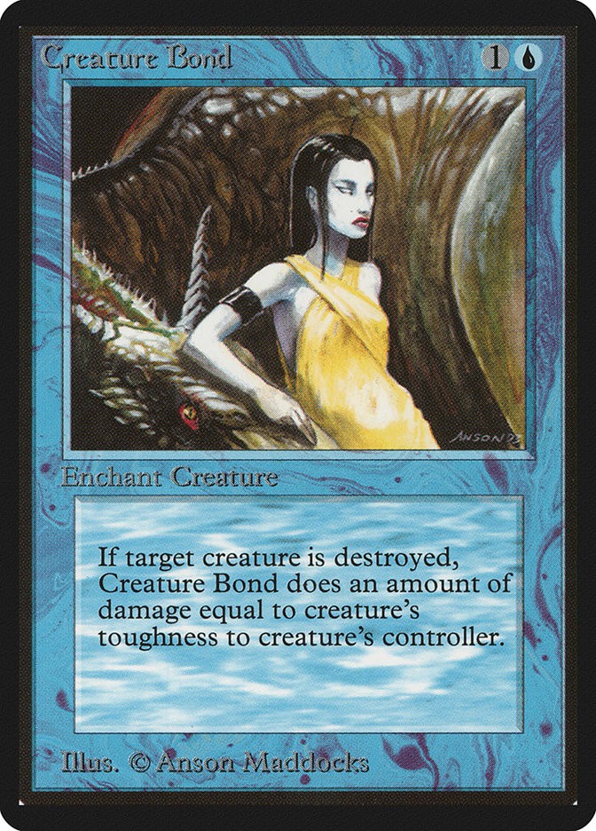 MTG Creature Bond  - Beta #056