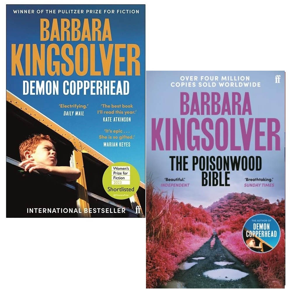 Barbara Kingsolver Collection 2 Books Set Demon Copperhead & The Poisonwood Bib - Image 3