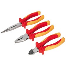 Sealey Pliers Set 3pc VDE Approved