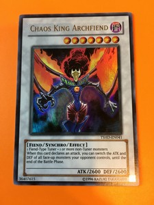 Chaos King Archfiend 1x NM Yugioh TSHD-EN041 Ultra Rare | eBay