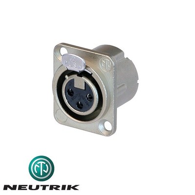 Neutrik NC3FD-LX 3-Pol XLR female Einbaubuchse