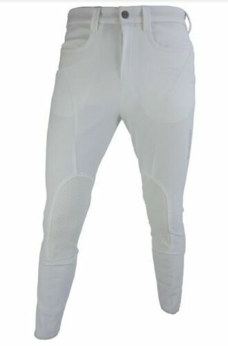Pantalon D'équitation HORKA Trainer Blanc Taille 48 - Neuf, Genouillère Cuir