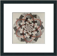 M.C. Escher - Path of Life III Custom Gallery Framed Print  