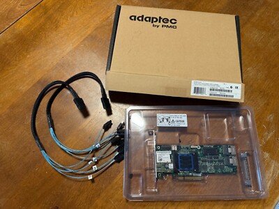 Adaptec ASR-6805 8-Port 6G SAS SATA 512MB Cache 8-Lane PCIe RAID Controller Card