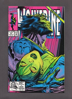 Wolverine #57 (1992, Marvel Comics) 9.4 Near Mint | Death of Mariko