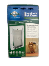PetSafe SMALL Freedom Aluminum Pet Dog Door-Dogs to 15 lbs PPA00-10859