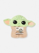 Disney Star Wars Baby Yoda Hooded Throw Cosy Soft 3D Ears 120 x 150cm Primark