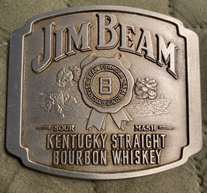 jim beam belt buckle
