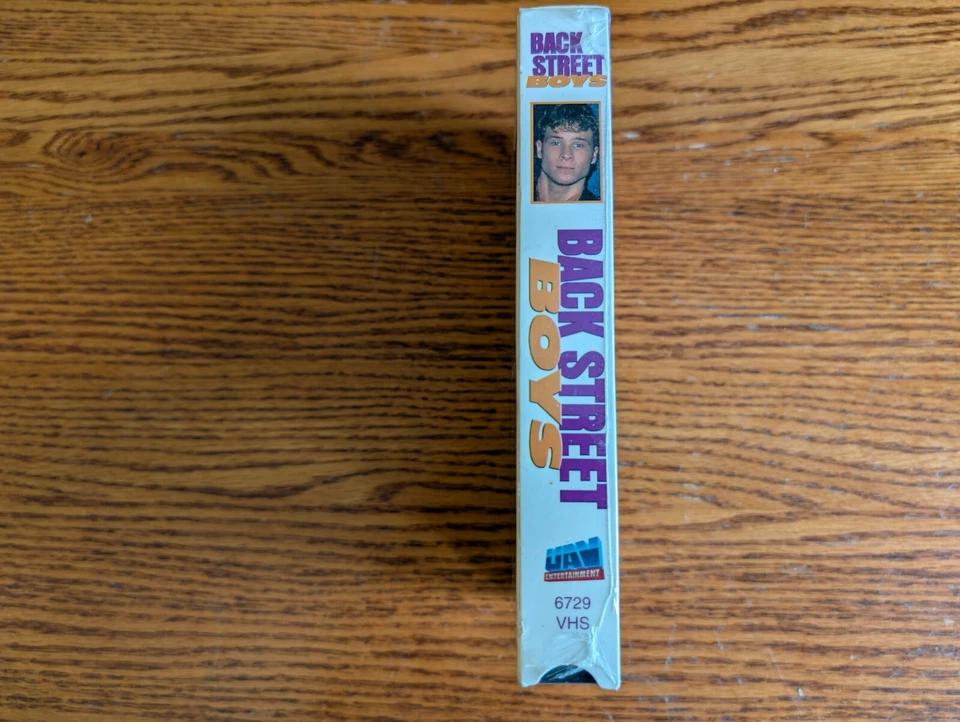 BRAND NEW Backstreet Boys (VHS; 1997) Never Seen Footage RARE Sealed OOP - Image 3 of 4