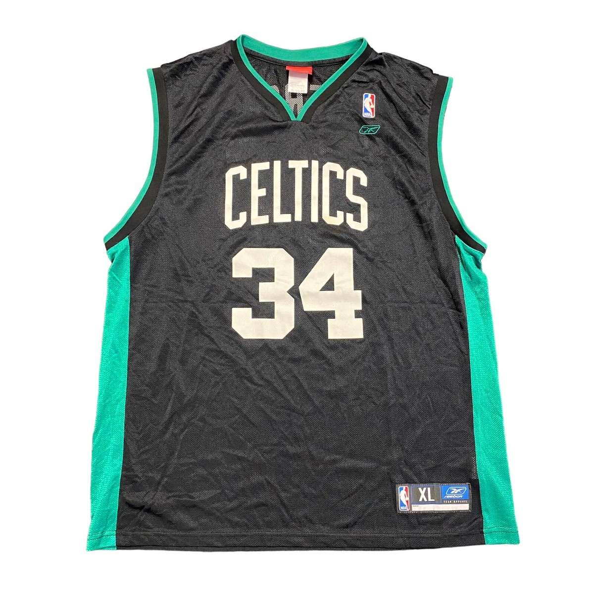 Paul Pierce #34 Boston Celtics Vintage Reebok Black Jersey Paul Pierce #34 Boston Celtics Vintage Reebok Black Jersey