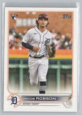 2022 Topps #623 Jacob Robson RC