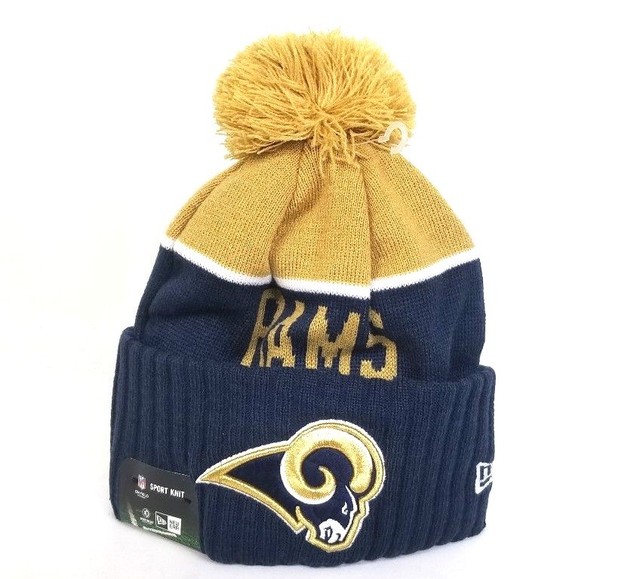 la rams bobble hat