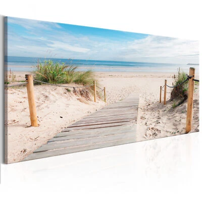 Meer Landschaften Horizonte VLIES LEINWAND DEKO BILDER WANDBILDER XXL WOHNZIMMER - Bild 1 von 3