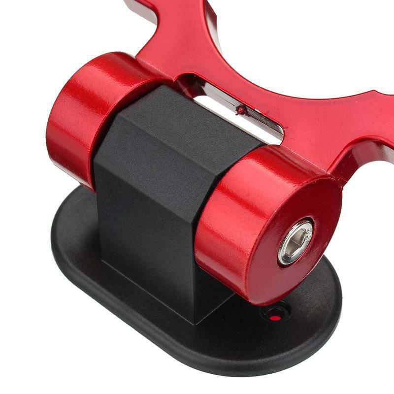 Red Folding Tow Hook For Hyundai 2012-2017 - Heavy Duty Aluminum Racing Style Tow Hook Front Bumper Accessory