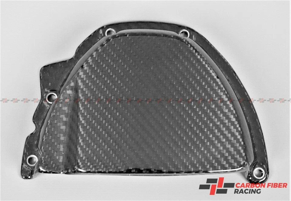 Cubierta de piñón de fibra de carbono Triumph Speed Triple 1050, Sprint ST GT, Tiger 1050 Foto 3 de 3