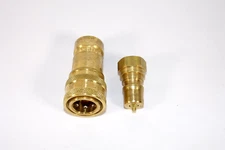 Parker Hydraulic Quick Connect BH2-60 Coupling with BH2-61 Nipple 1/4"  (Set)