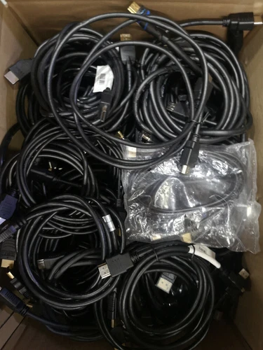 ** JOB LOT **50 x HDMi to HDMi Monitor / TV Cable 50 Units ** JOB LOT ** - USED