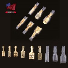 450X Male Female Assortment Spade Crimp Terminals Electrical Wire Connectors Kit