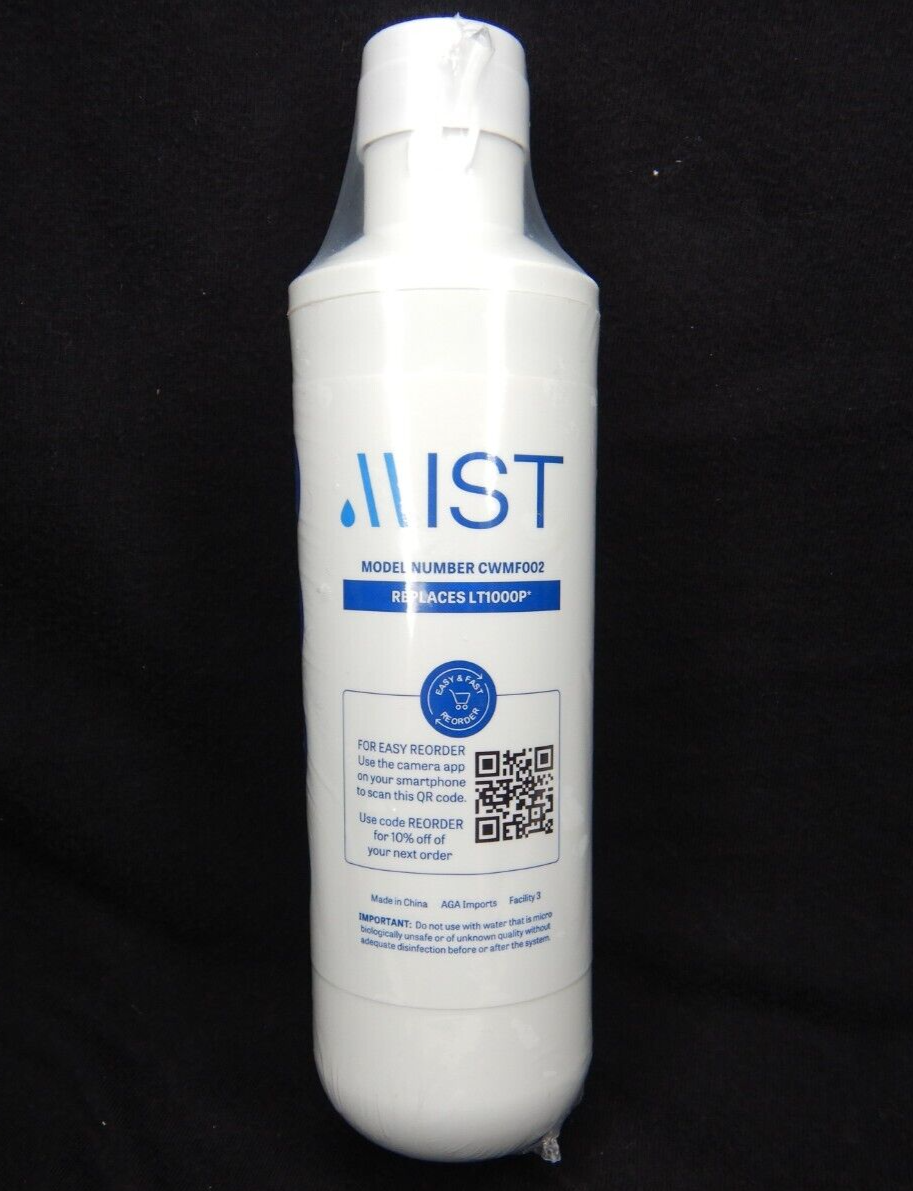LG Compatible LT1000P Water Filters CWMF002 Mist By Clearwater LOT