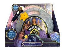 Disney WISH Sing-Along Boombox Bluetooth with Real Working Mic