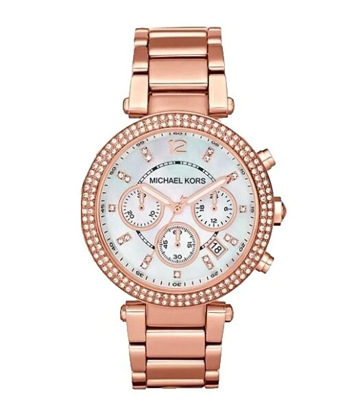 Michael Kors Quartz Rose Gold Band Wristwatches