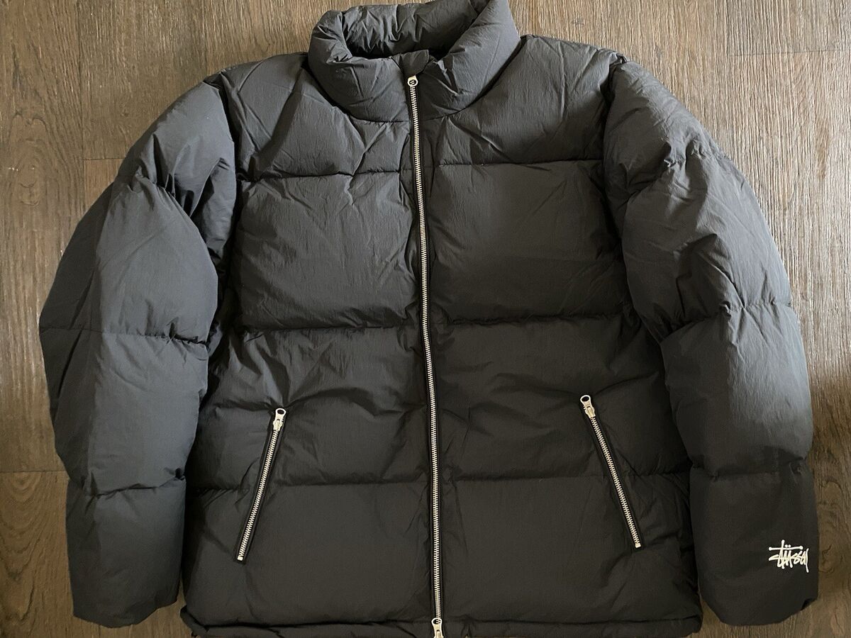 STUSSY DOWN PUFFER NYLON Unisex Black Jacket Size L | eBay STUSSY DOWN PUFFER NYLON Unisex Black Jacket Size L | eBay