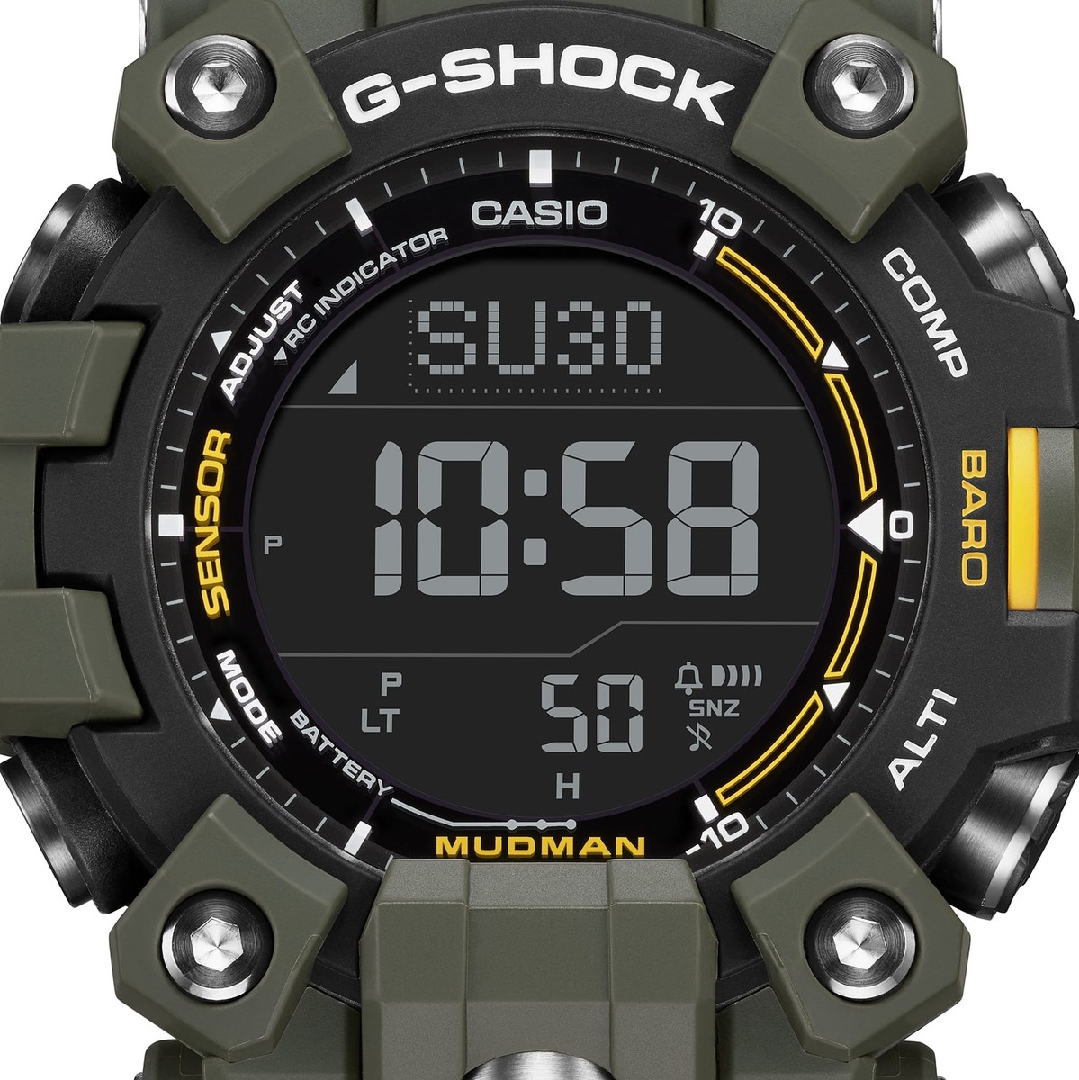 CASIO G-SHOCK MUDMAN GW-9500-3JF MASTER OF G LAND Radio Solar