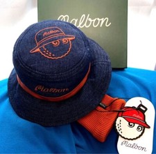 Malbon Golf Bucket Hat Driver Headcover Fairway Wood Unique Design New Rare F/S