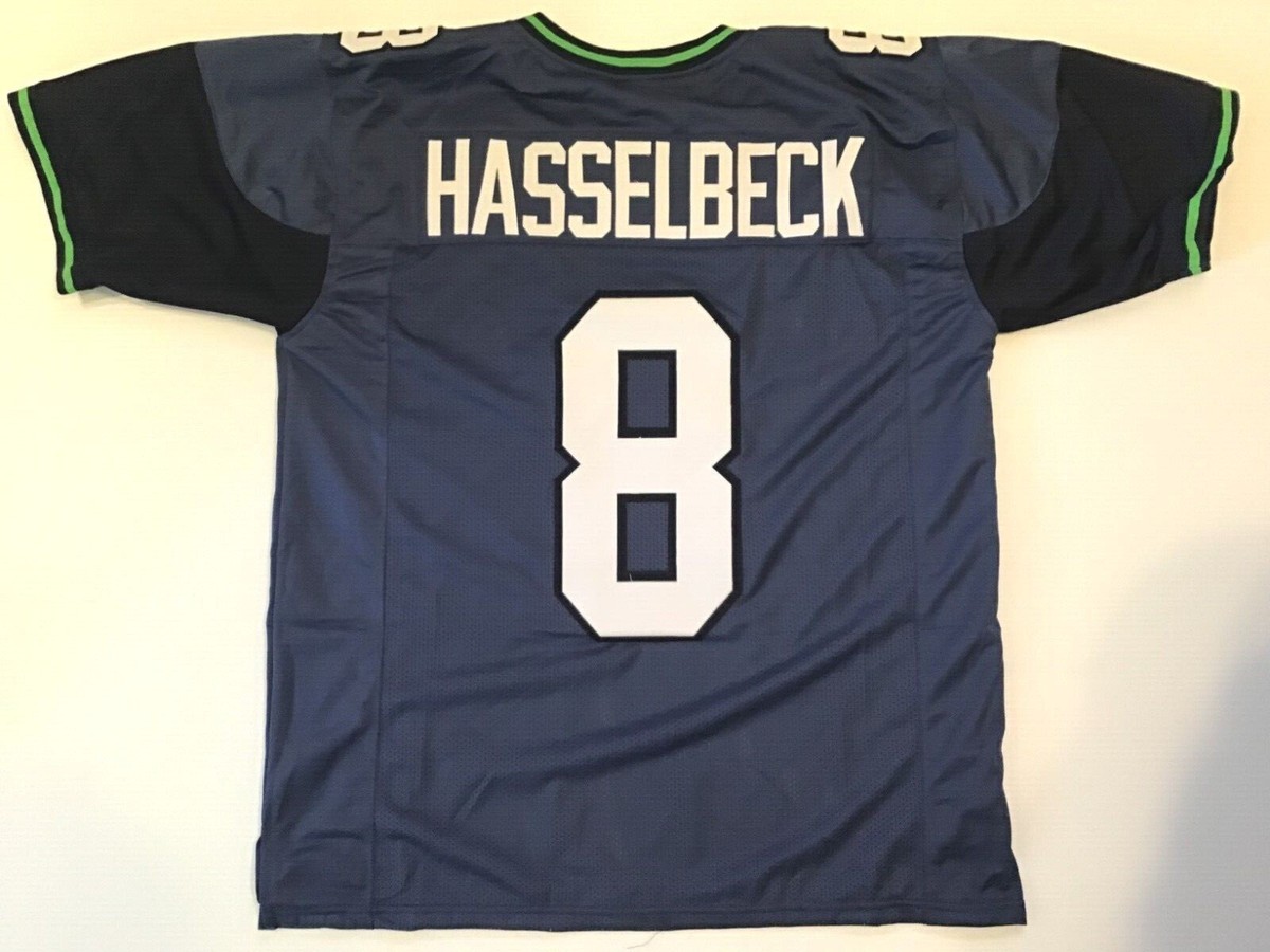 UNSIGNED CUSTOM Sewn Stitched Matt Hasselbeck Jersey - M, L, XL