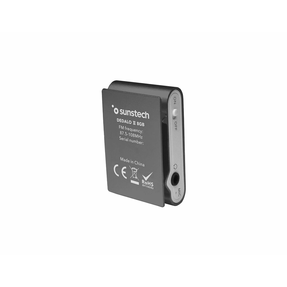 Mp3 Player Sunstech Dedaloiii8gbgy 1,1" 8 Gb
