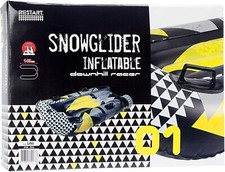 restart SNOWGLIDER Thunder Jet - SLED Snow Tube Ride / Bobsled Large 57" - 33" 2