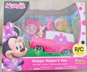minnie happy helpers van remote control