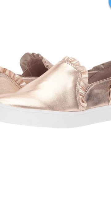 kate spade rose gold shoes