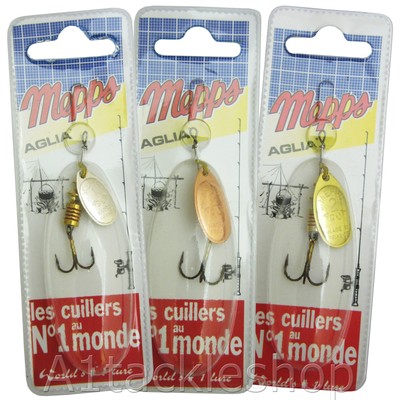GENUINE Mepps Aglia Trout & Salmon Spinning Freshwater Lure or Spinner 