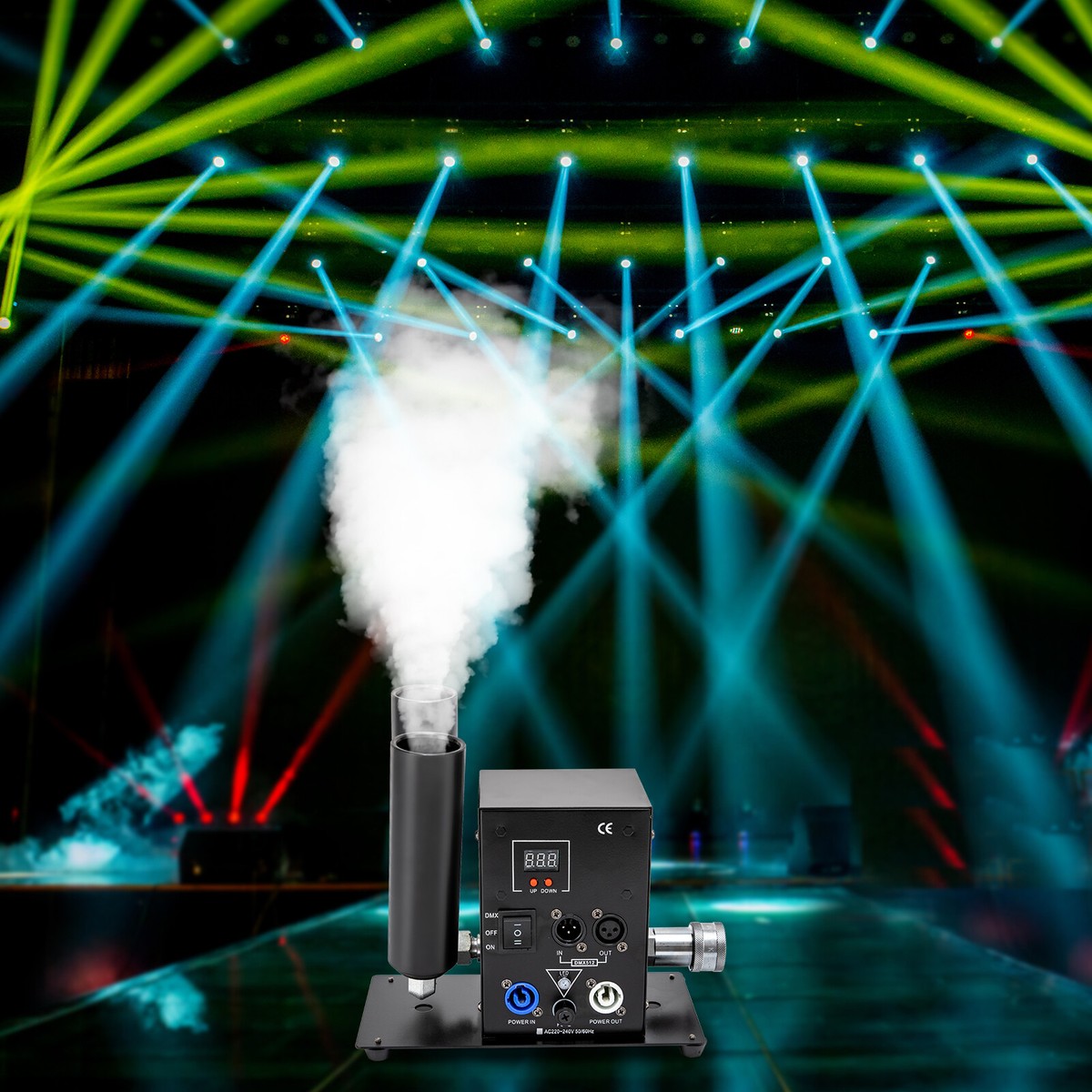 DJ Club Effect C02 Jet Machine Cryo DMX512 Co2 Party Cannon Fogger