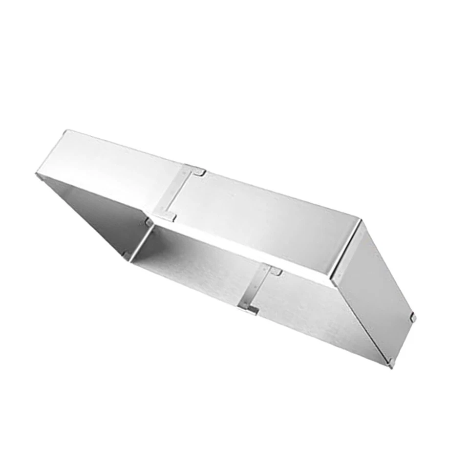 Edelstahl Verstellbar Backrahmen eckig Torten Kuchen Ring stufenlos Backform DHL - Bild 4 von 4