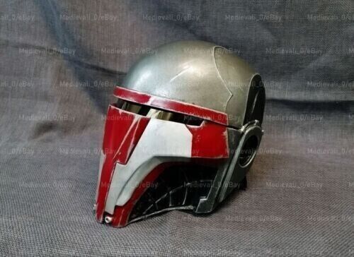 Weihnachten 18G Stahl Mittelalterlich Revan Helme Rolle Spielt Star Wars Neu - Bild 8 von 12
