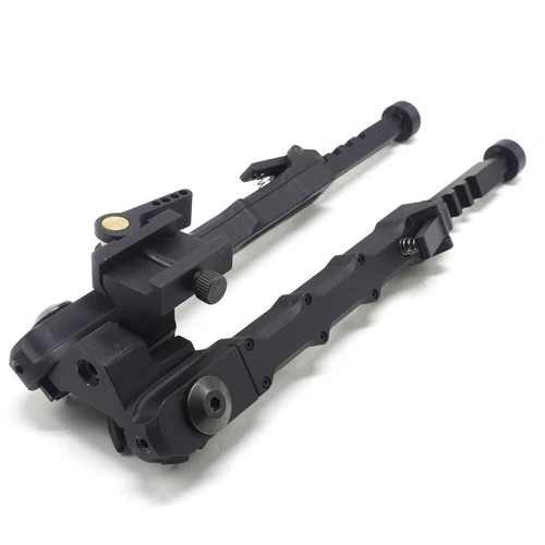 Rifle Bipod 360Degrees Swivel 7.5-9'' Adjustable Height Folding Design Picatinny - Picture 14 of 25
