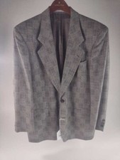 Hugo Boss Sports Jacket / Blazer - men's 40 - Gray Check - Swiss Made