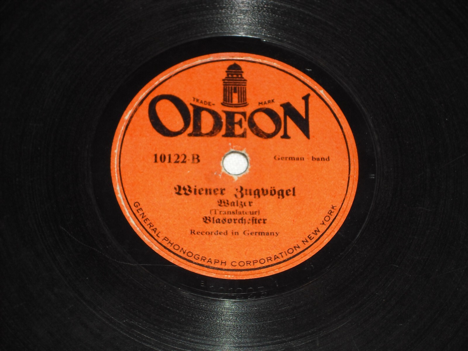BUMMELPETRUS (1924) ODEON 10" Shellac Single