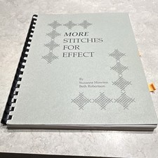 More Stitches for Effect Needlepoint Stitch Book - S. Howren & B. Robertson