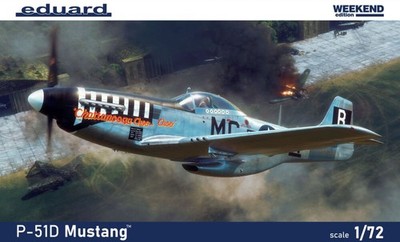 P-51D Mustang  - Weekend Edition / 1:72 - Eduard Models