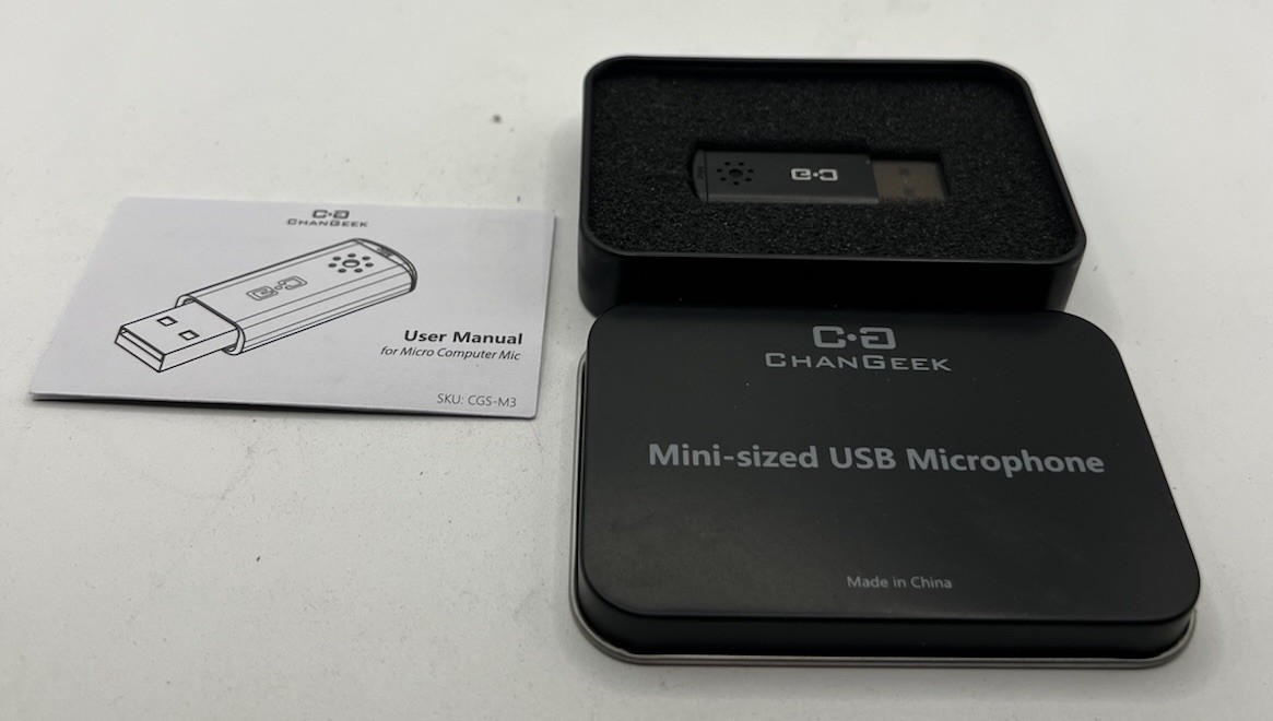 ChanGeek Mini-Sized USB Microphone CG USB